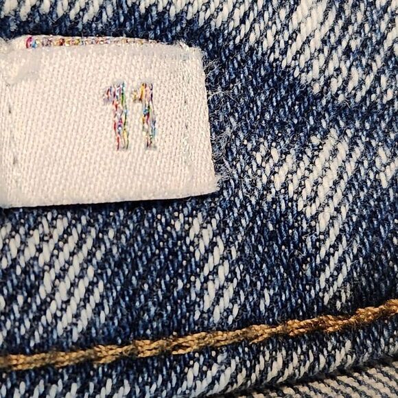 Tinseltown stonewash skinny ankle distressed raw hem jeans size 11 - Picture 8 of 10